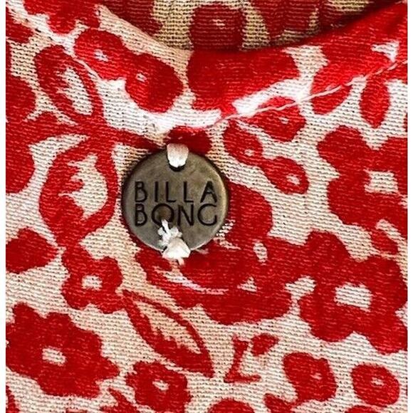 Billabong Red & White Floral Gauzy Dress Women’s Sz M
swimsuit Coverup - Picture 8 of 10